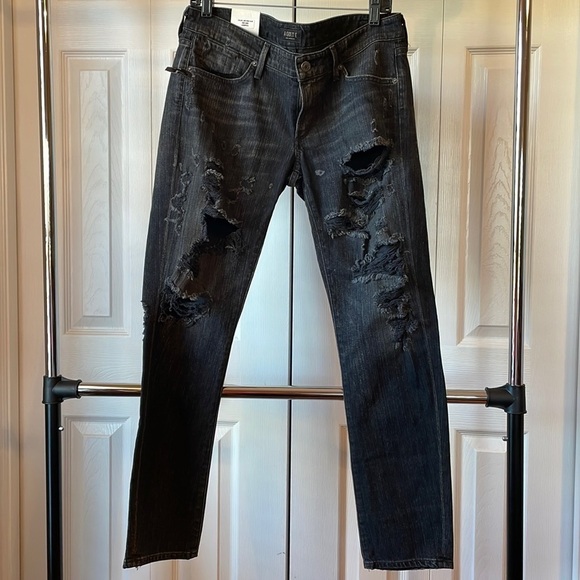 NWT AGOLDE Chloe Low Rise Slim in Liverpool sz 30 - Picture 4 of 14
